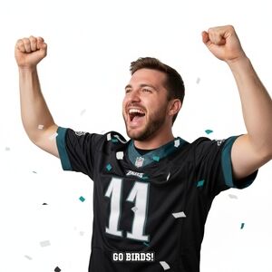 Nike On Field Philadelphia Eagles Carson Wentz Stitched Jersey Men's 2XL (56)